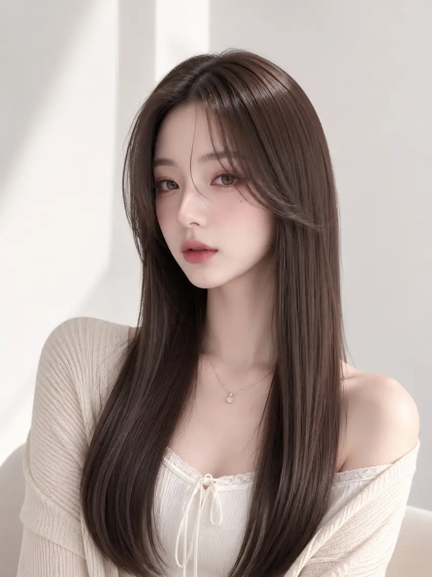 ロング カラー カット ヘアカラー トリートメント ,comma rinka💖✨のヘアスタイル