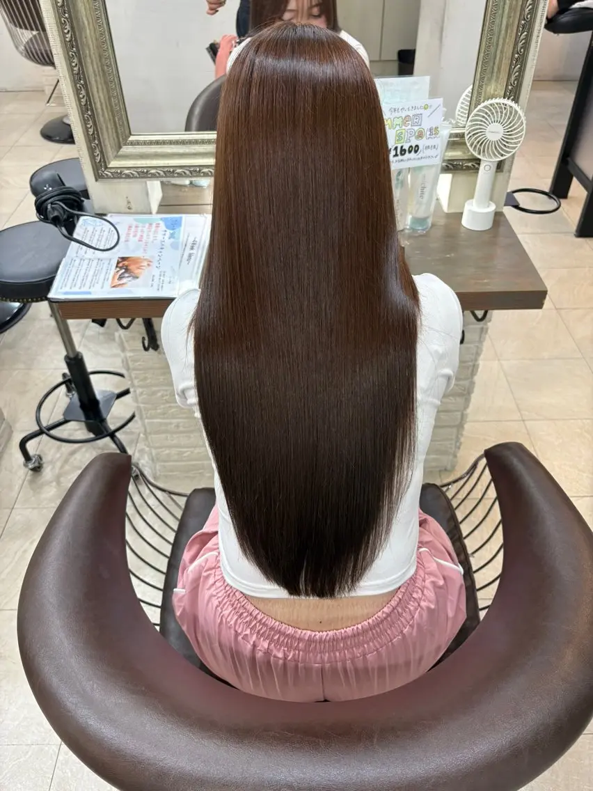 平日限定🆕【ご褒美ケア🫧】トリートメント＋ヘッドスパ(20min)の写真