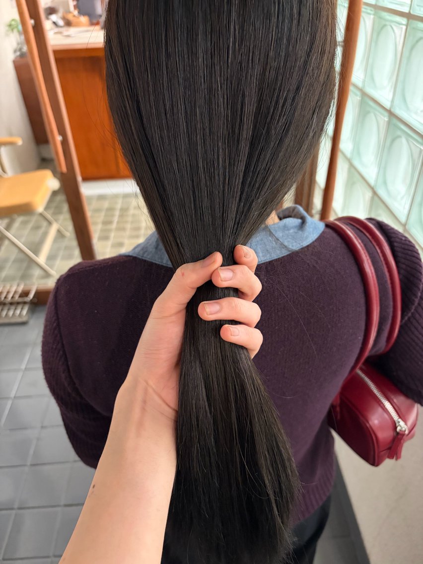🔗【地毛風透明感カラー】＋トリートメント🔗の写真