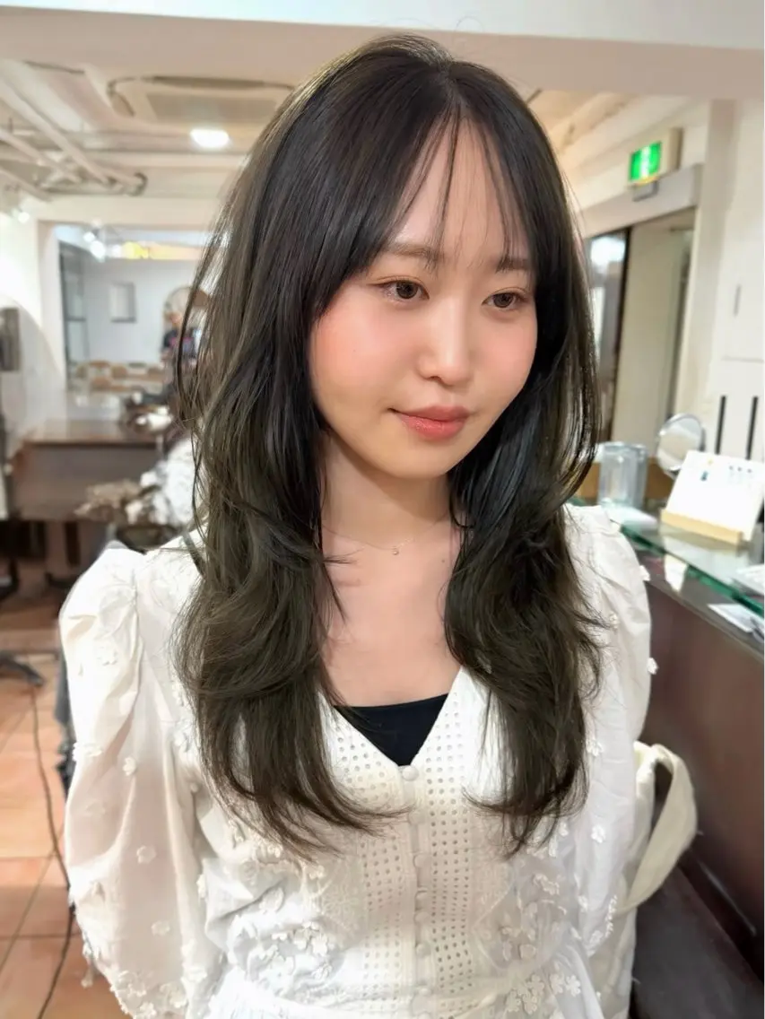 ロング カラー カット ヘアカラー トリートメント 💎透明感カラー 松本ミキ💎のその他イメージ