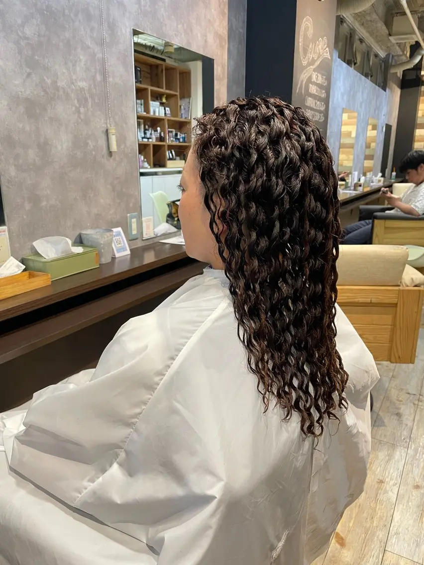 パーマ スパイラルパーマ cuore_ miriのヘアスタイル