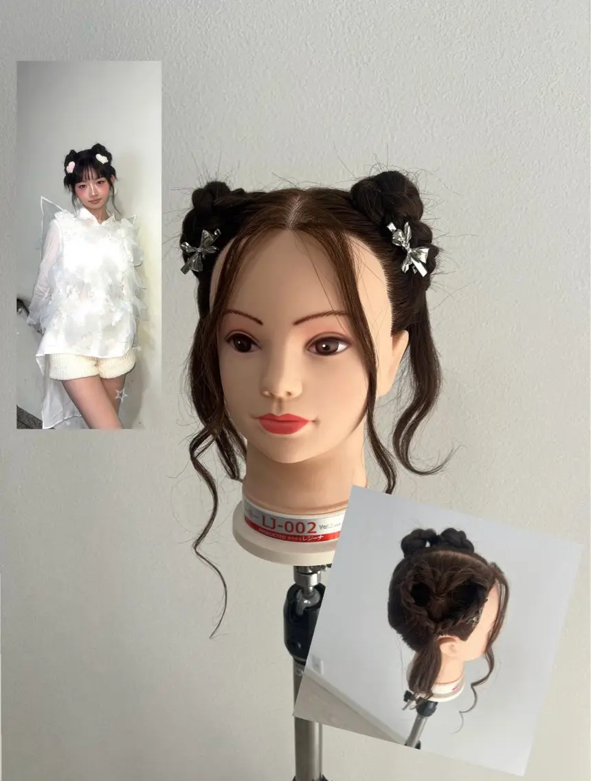 ロング ヘアアレンジ 大羅 海比のヘアスタイル