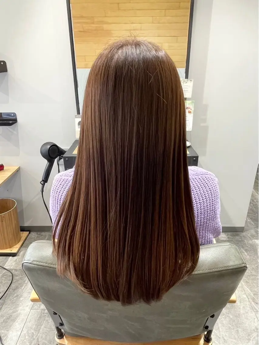ロング カラー ロング ヘアカラー 小倉/髪質改善 やのあいのヘアスタイル