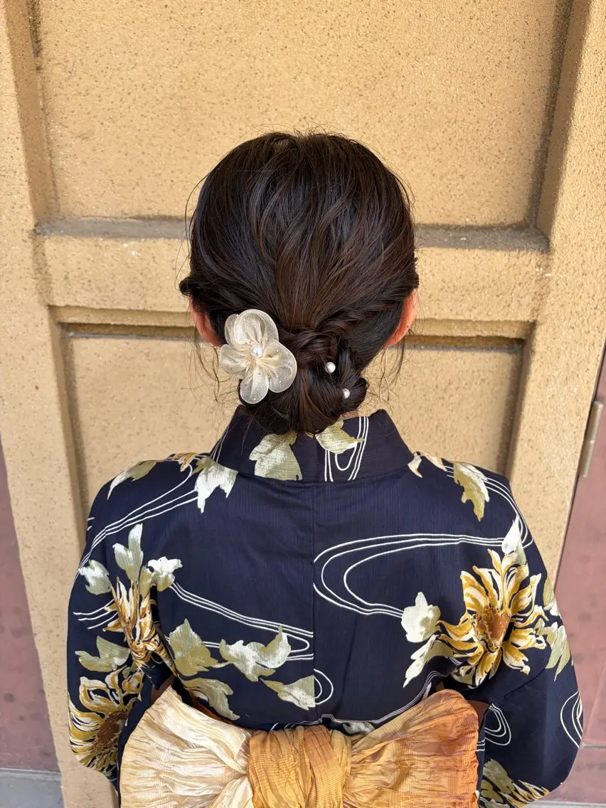 ミディアム ヘアアレンジ カットモデル募集/ natsukiのヘアスタイル
