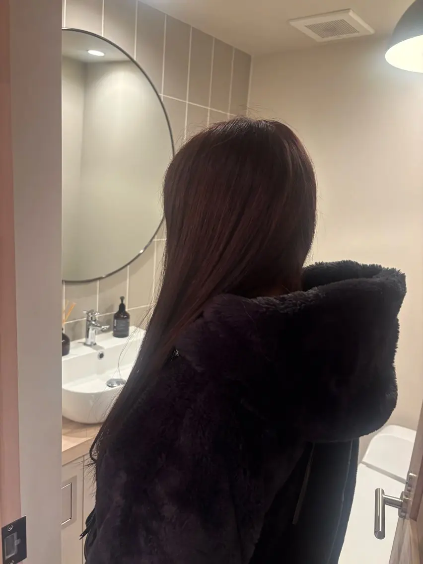 ロング ロング 山本 あのんのヘアスタイル