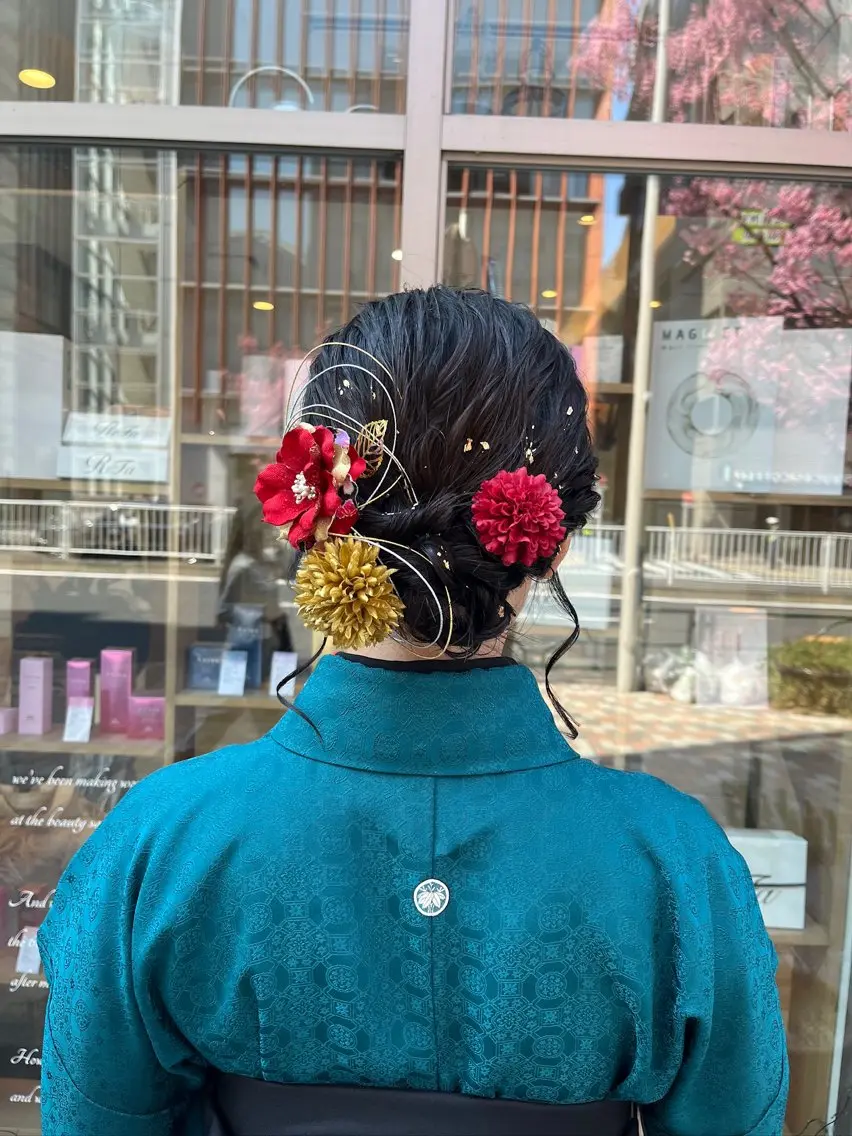 ヘアアレンジ Miwa🦋渋谷/ 透明感カラー/セットのヘアスタイル