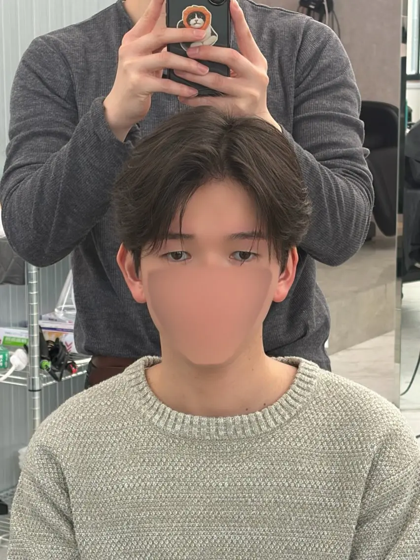 ショート ヘアアレンジ メンズ フジイ カナウのヘアスタイル