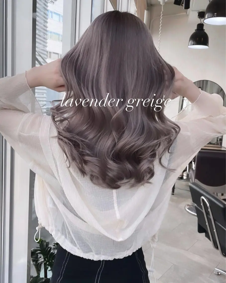 セミロング カラー カット ヘアカラー トリートメント ヘアセット 💜ハイトーン💛 マジカルかいちゃんのヘアスタイル