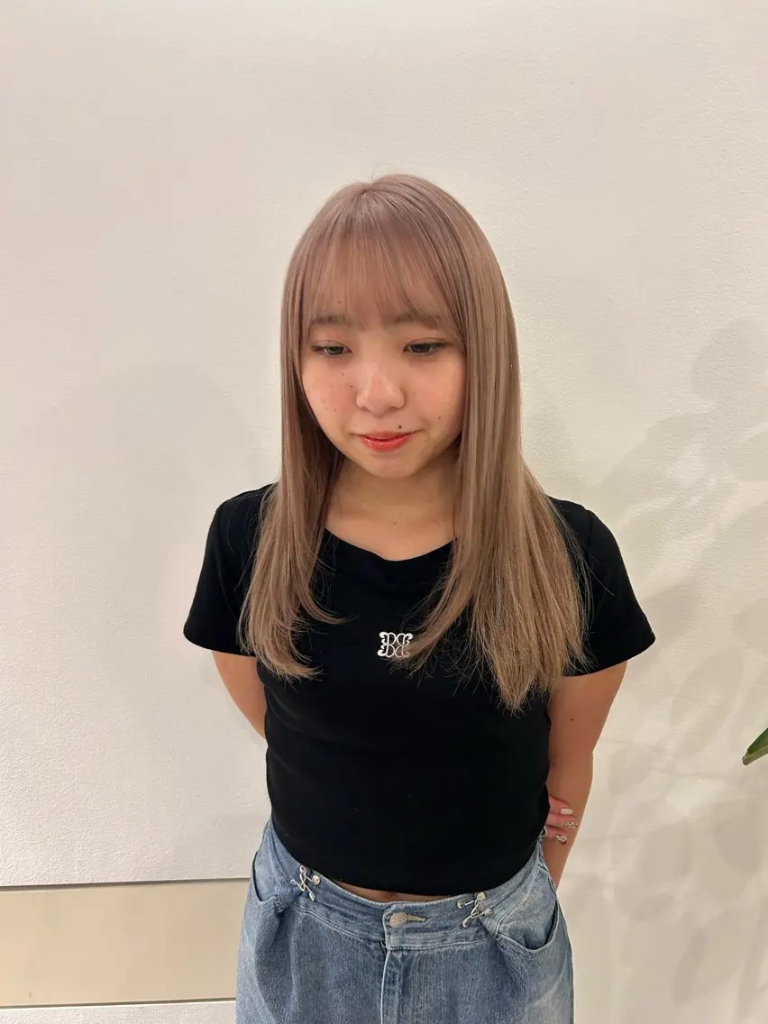 ロング 渡邊 穂乃美のヘアスタイル