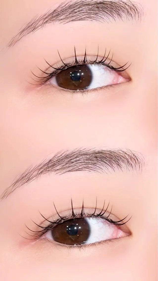 マツエク・マツパ キュート フラットラッシュ laffin 美空のマツエク・マツパデザイン