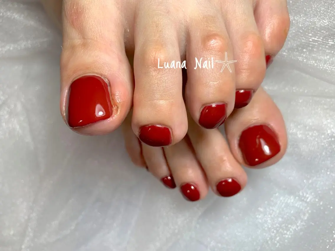 ネイル フットネイル BeauJu by Luana Nailのネイルデザイン