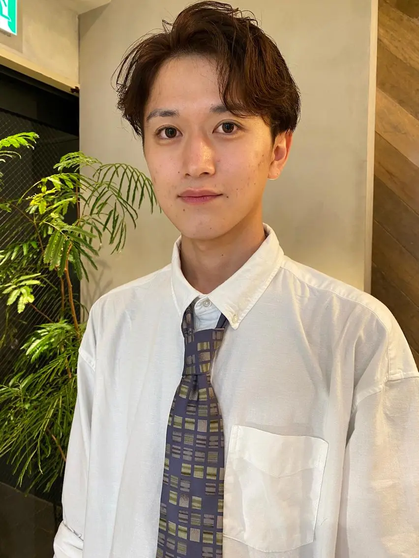 2、3回目のお客様似合わせカット&透明感カラーの写真