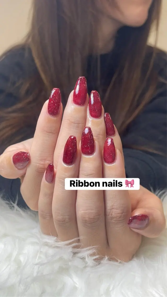 ネイル フレンチネイル ジェルネイル マグネットネイル 持ち込み ニュアンスネイル NiJi Nailsのネイルデザイン
