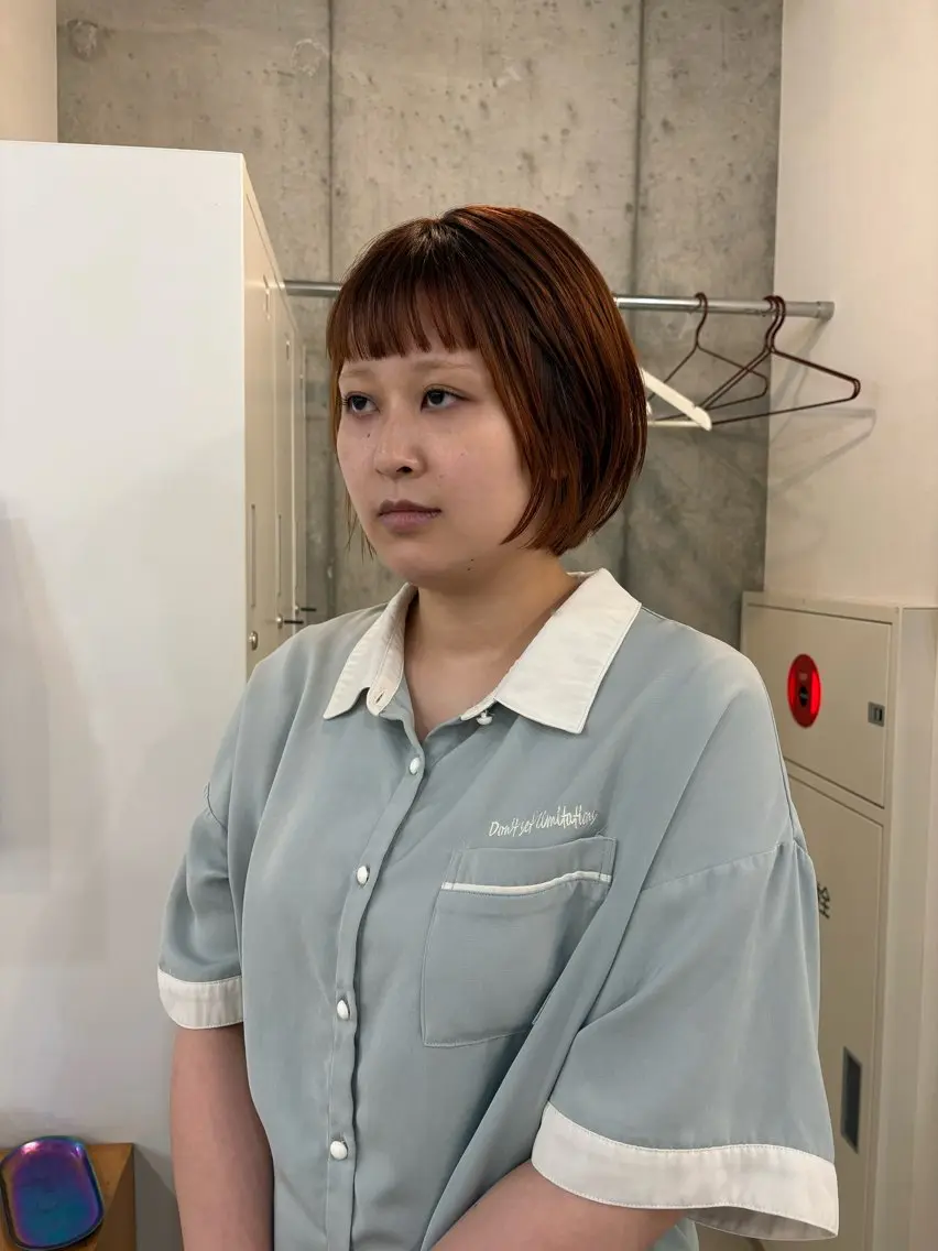 ショート カラー カット ヘアカラー eri kinjoのヘアスタイル