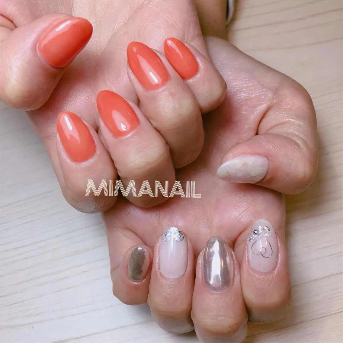 ネイル ハンドネイル mima nailのネイルデザイン