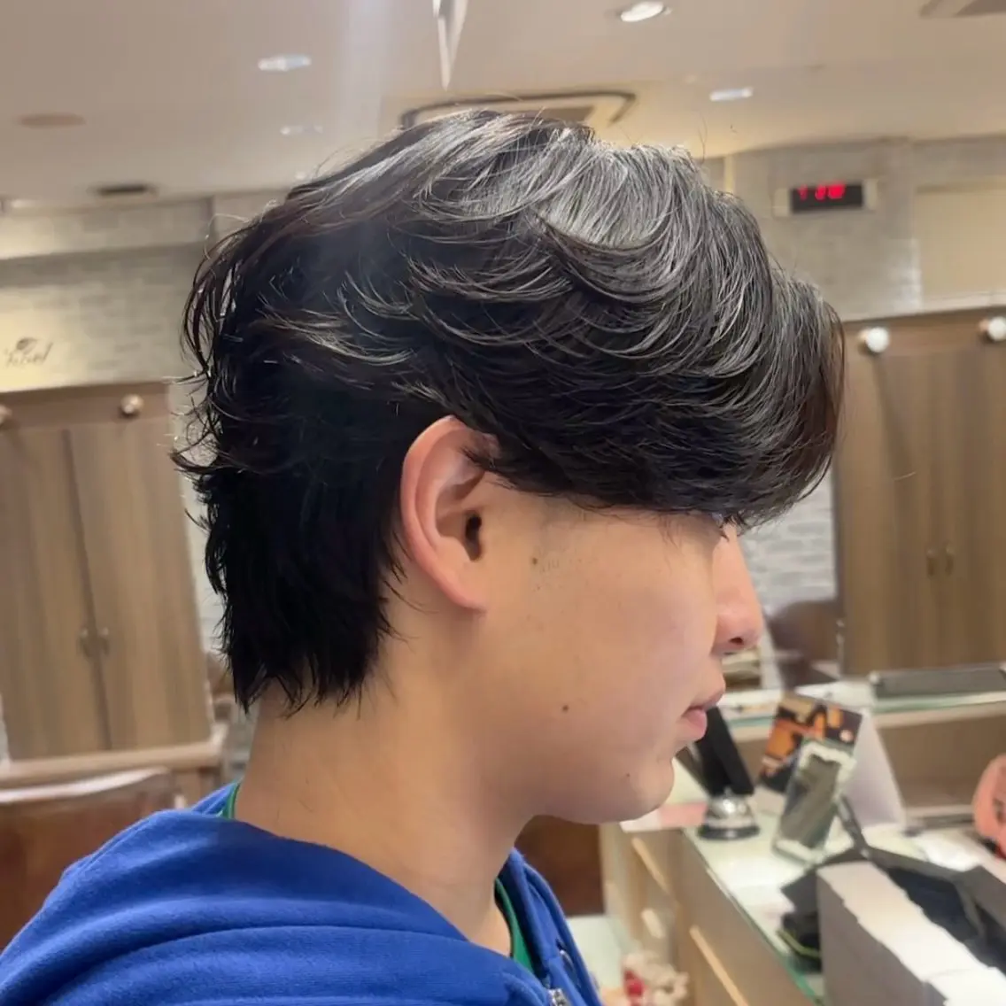 パーマ メンズ カット パーマ 【メンズ特化美容師】 RYO／梅田のヘアスタイル