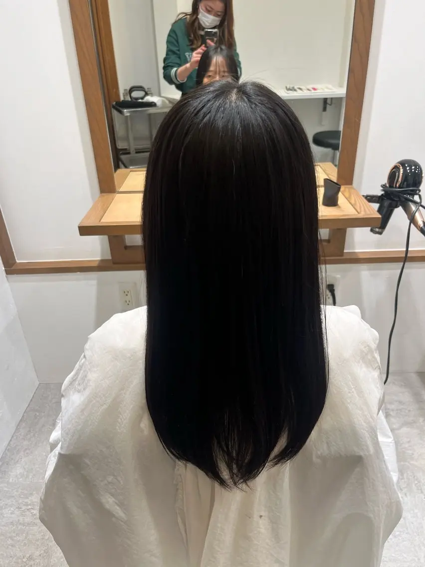 ロング トリートメント 無料カットモデル‪✨ ✂️Nanami🌷のヘアスタイル