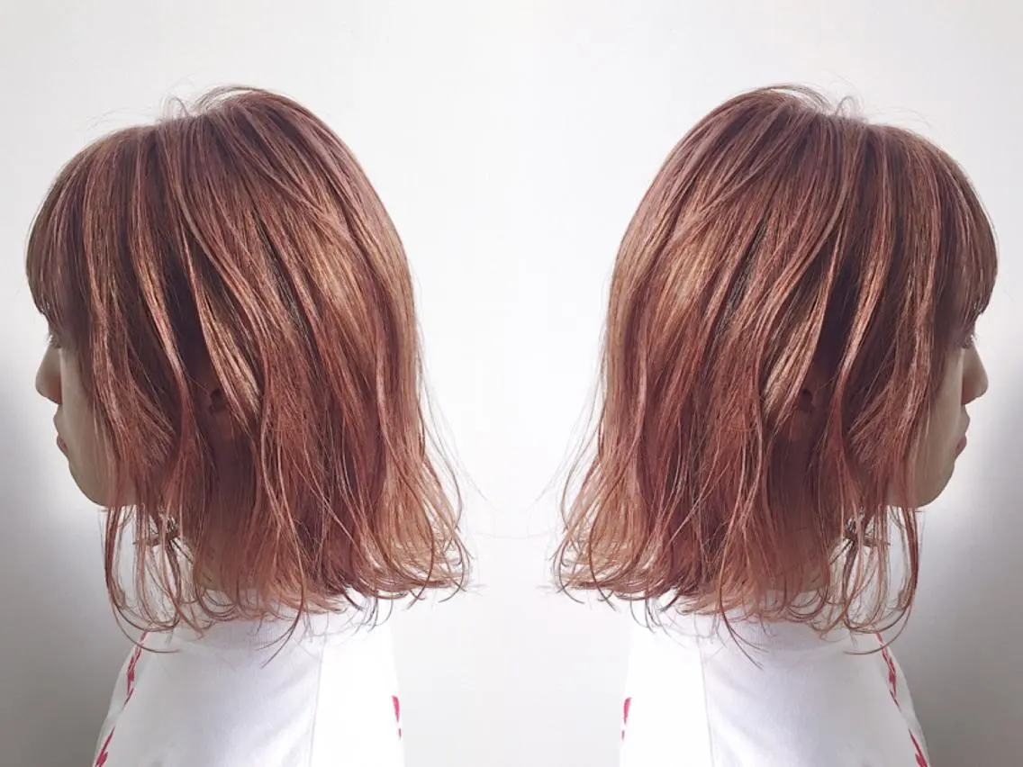 ミディアム カラー ヘアアレンジ アディクシーカラー アッシュ アッシュブラック アッシュブラウン アッシュグレー ✨ハイクオリティ✨ 山本香也のヘアスタイル