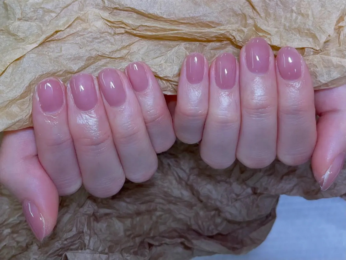 ネイル 持ち込み ワンカラーネイル ワンホンネイル ToliyDeliy Nail Salonのネイルデザイン