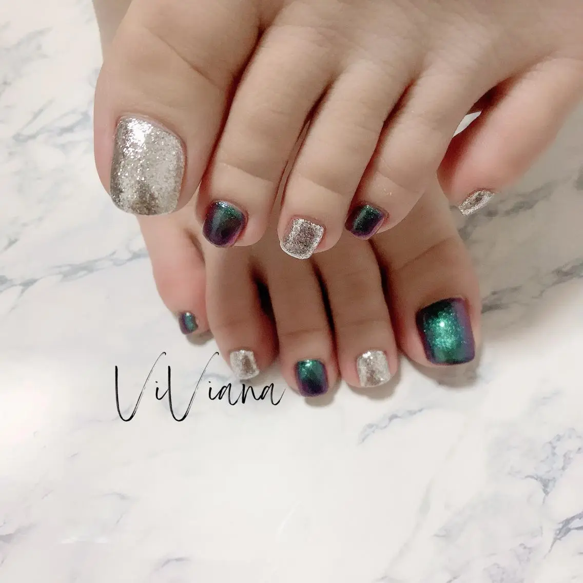ネイル フットネイル ViViana ヴィヴィアナのネイルデザイン