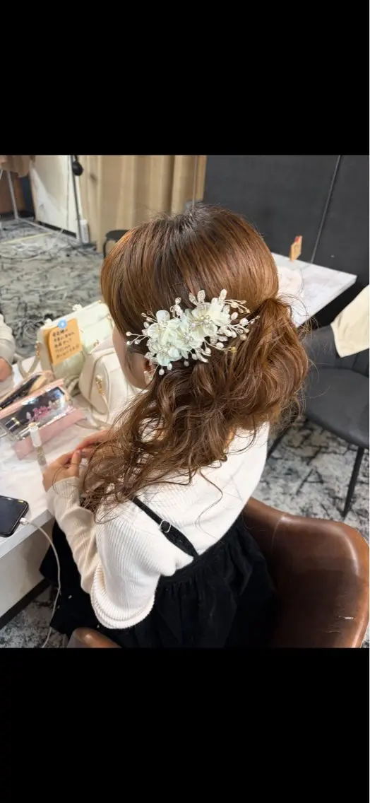ロング とっぴ クオーレのヘアスタイル