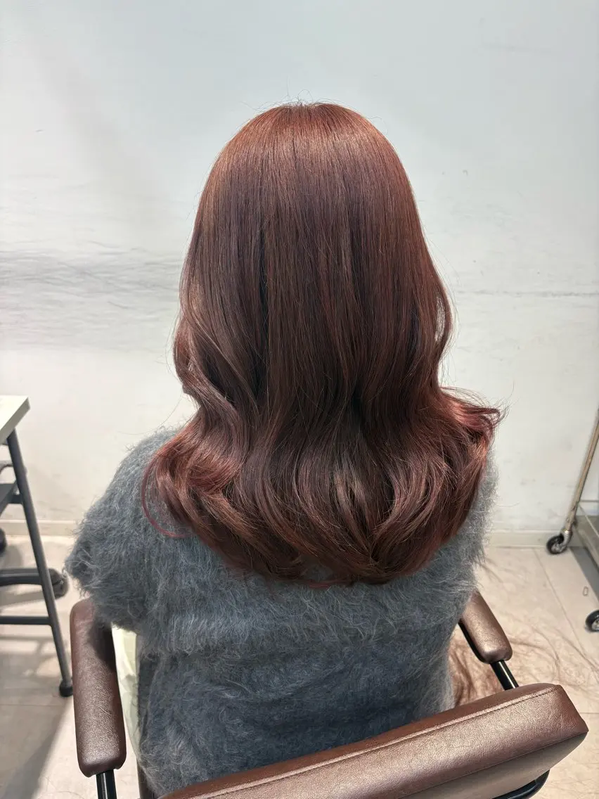 🎀うる艶×透明感カラー🫧🤍4STEP Mtreatment［🧴サラサラコース໒꒱ ˙⋆ ﾟ］の写真