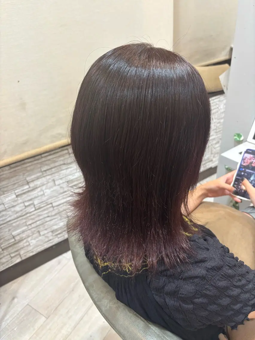 ミディアム ヘアカラー トリートメント 【モデル様募集中】 渡邊 マサキのヘアスタイル