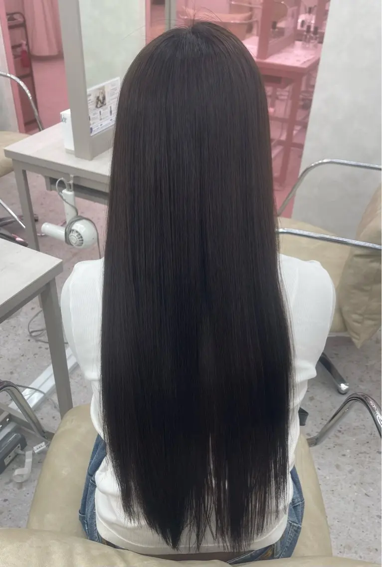 ロング 縮毛矯正 COCO reiのヘアスタイル