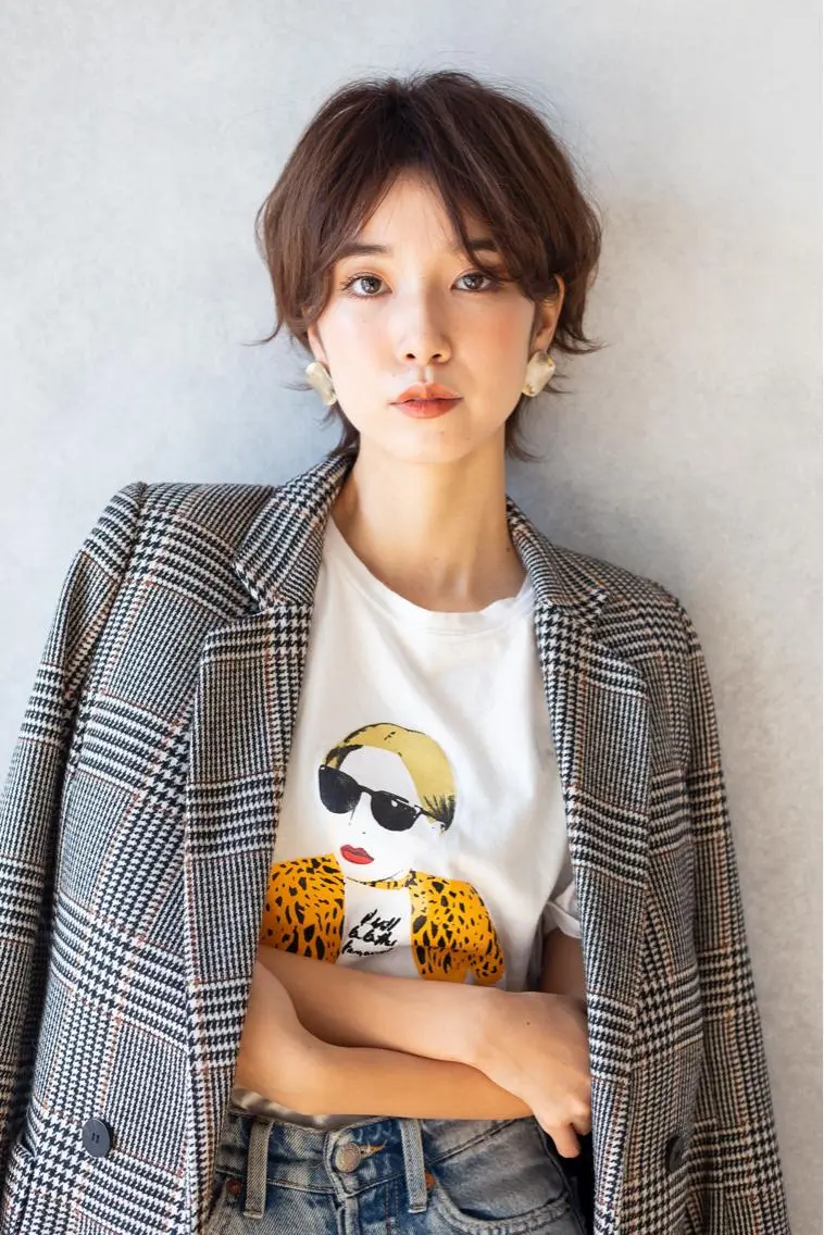 ✂️カット+おしゃれグレイカラー(白髪染め)✂️の写真