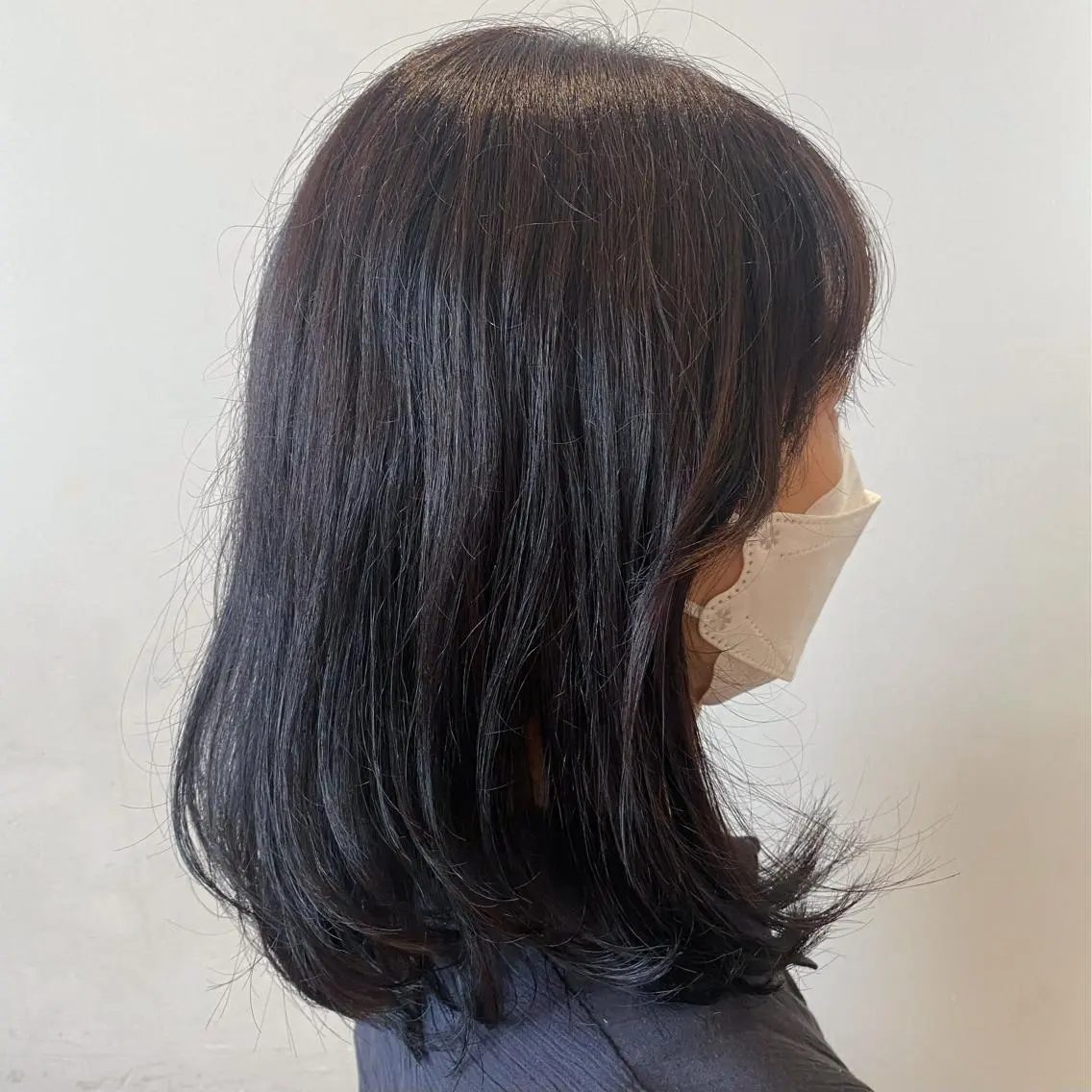 ミディアム カラー タンバルモリ ミヤワキ モモコのヘアスタイル