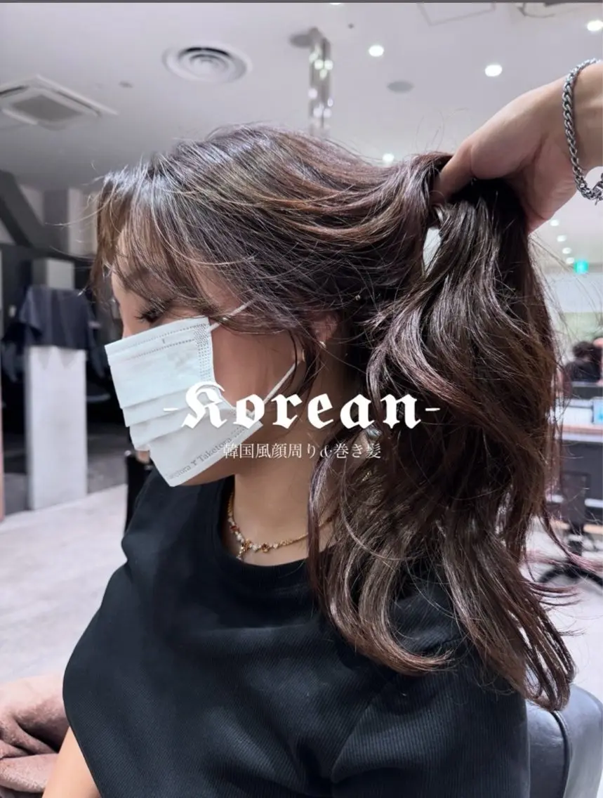 ロング カット トリートメント 石井良典 髪質改善のヘアスタイル