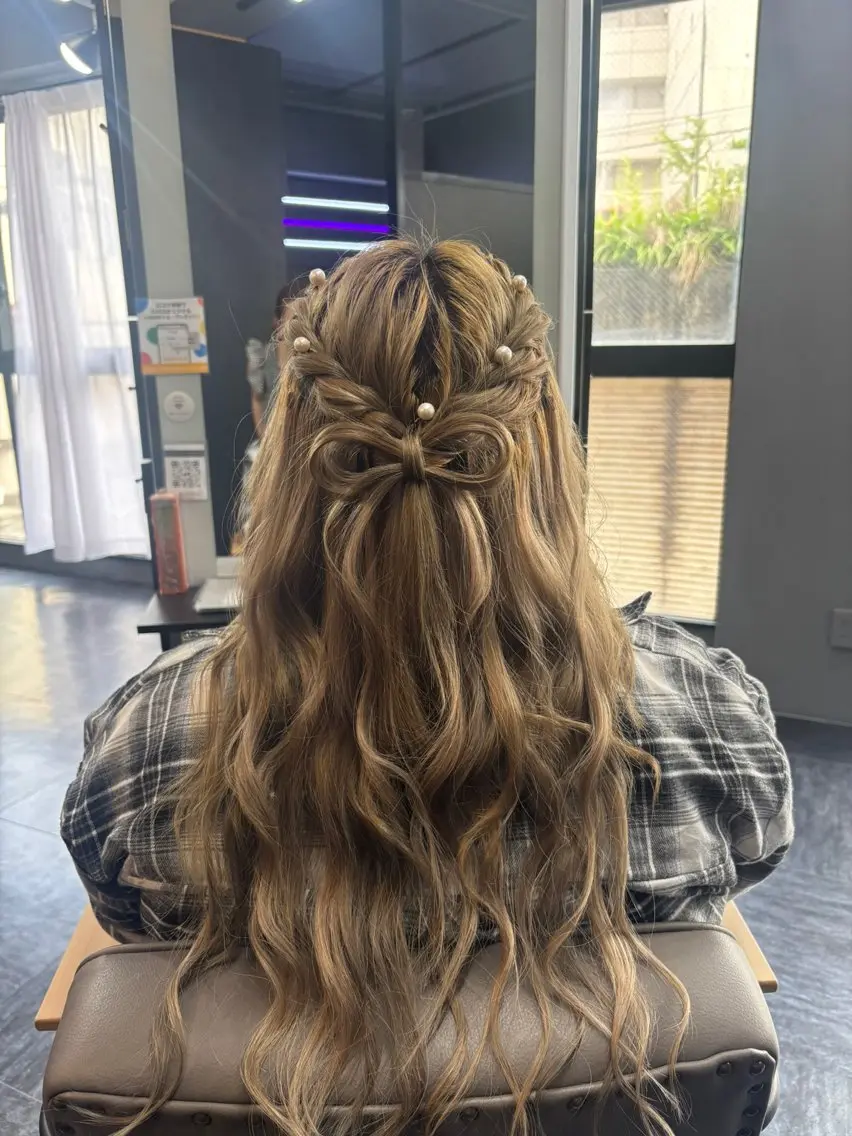 ヘアセット🎀の写真