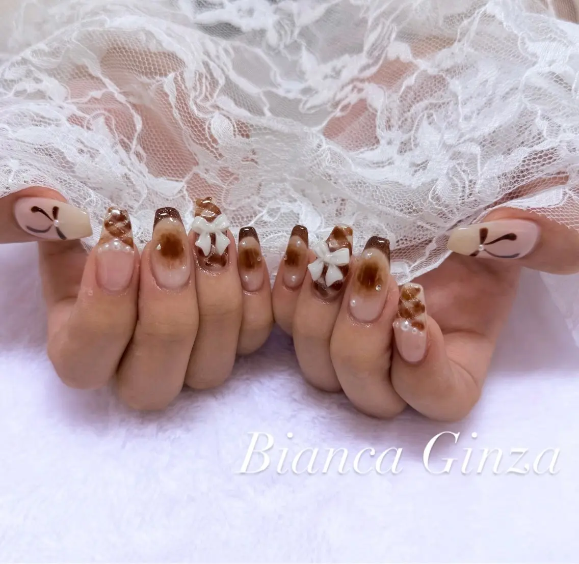 ネイル Bianca 銀座 Nagataのネイルデザイン