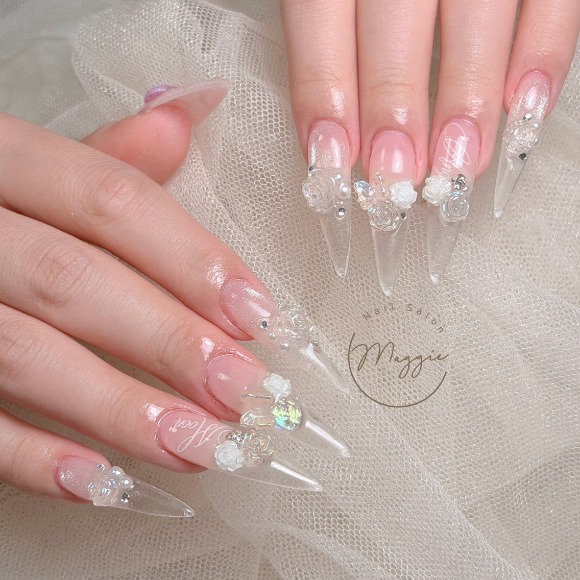ネイル ハンドネイル Maggie Nail🦩BiKiのネイルデザイン