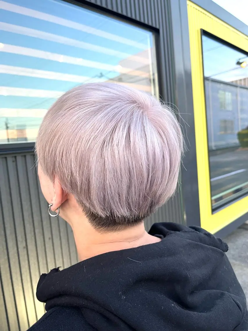 ショート カラー メンズ ヘアカラー トリートメント イロアイヘアー Renのヘアスタイル