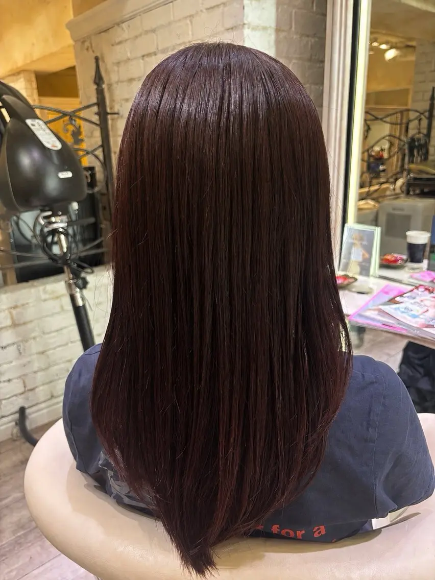 カラー カシス カラーモデル募集中 ‬ユイ🎀のヘアスタイル