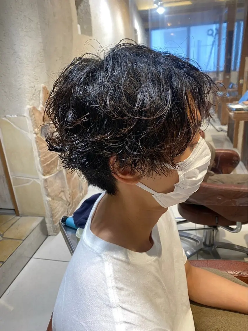 ショート メンズ メンズカットモデル 募集🚹✨荒井雛子のヘアスタイル