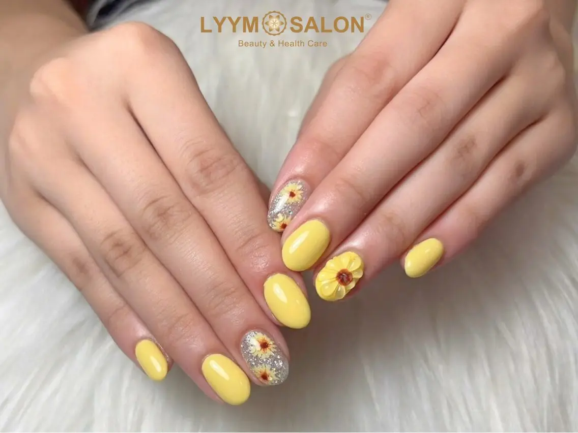 ネイル ボルドー ブラウン チークネイル ドット フットネイル ハンドネイル ハンドケア VAN NAIL 海老名展のネイルデザイン