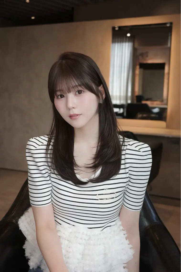 セミロング 髪質改善 似合わせカット カット ヘアカラー トリートメント 期間限定｜青山｜ 小顔ボブのヘアスタイル