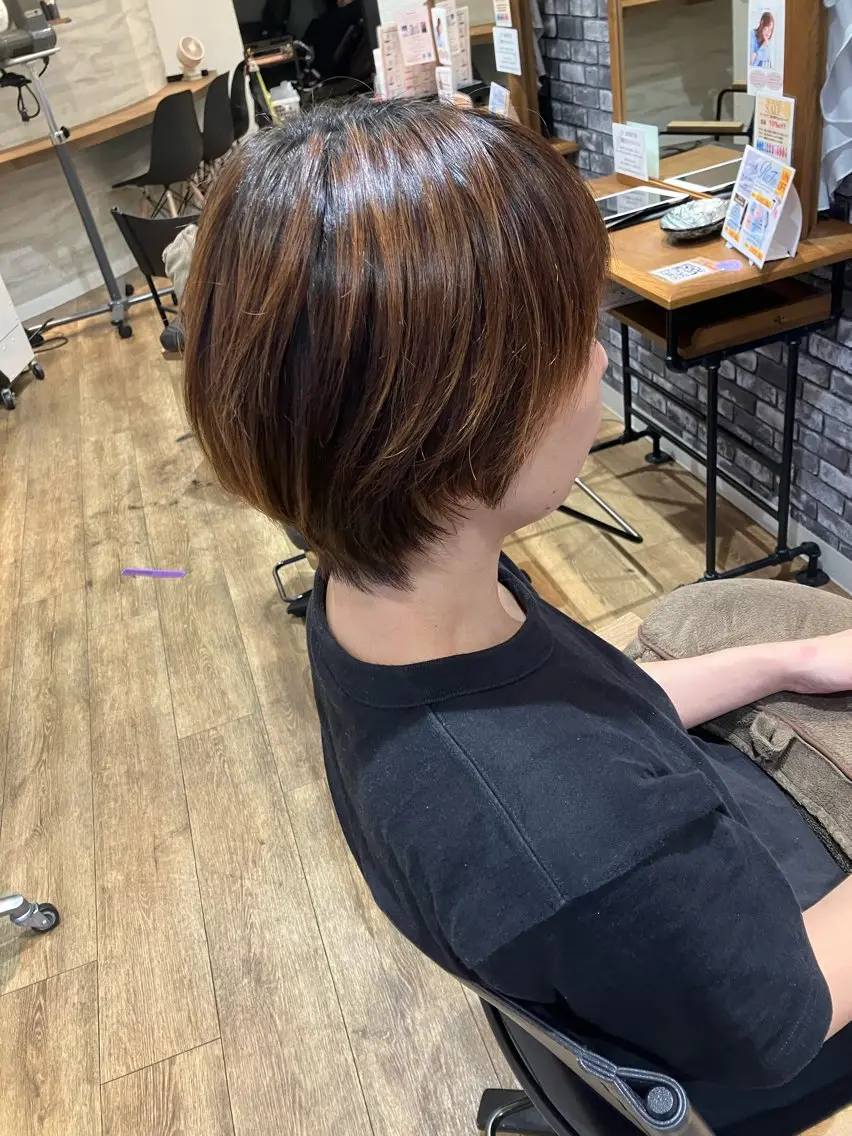 ショート ショートヘア mai /attraのヘアスタイル