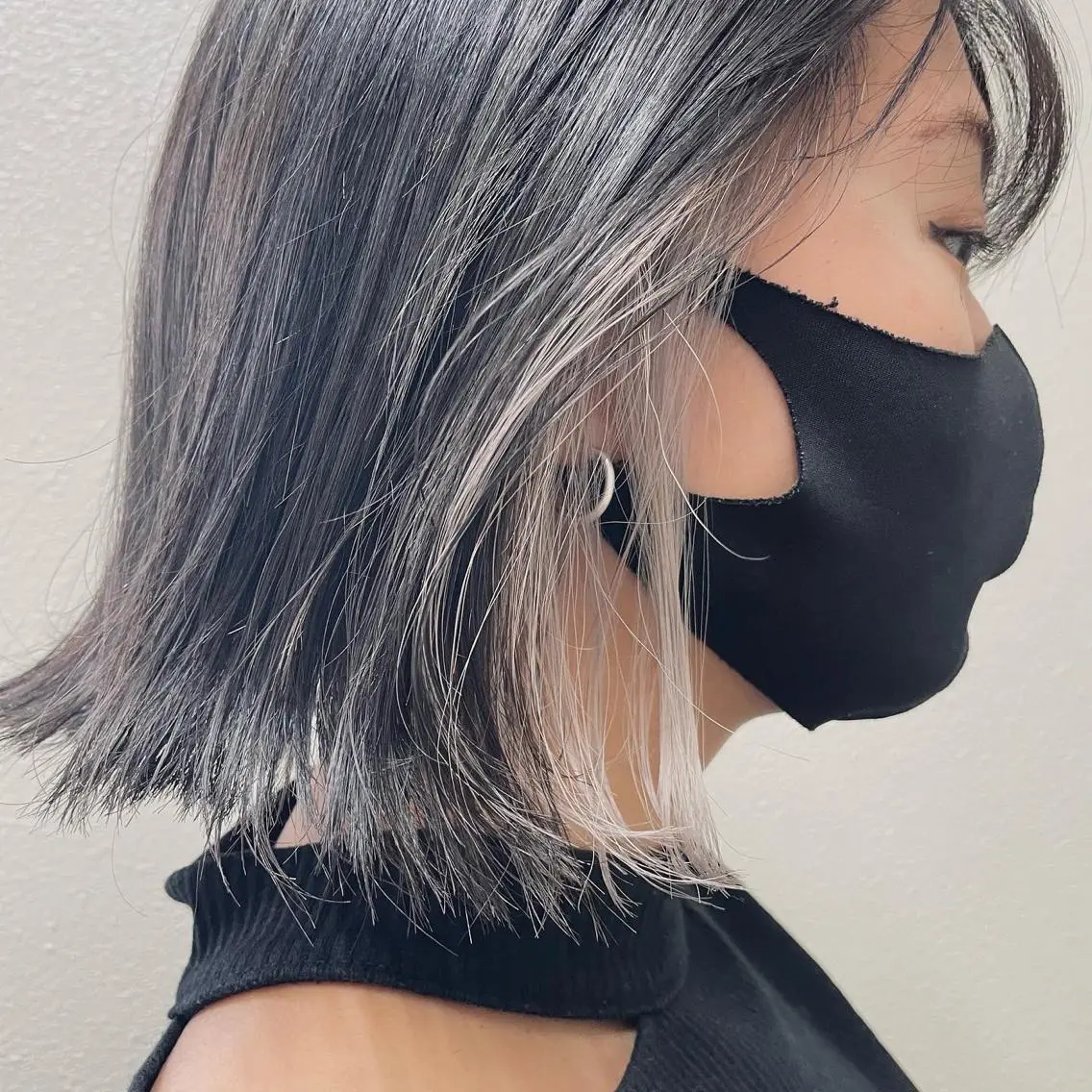 ミディアム カラー パーマ ヘアアレンジ メンズ キッズ ネイル マツエク・マツパ アイブロウ メンズバレイヤージュ メンズブリーチ メンズハイライト メンズインナーカラー メンズ韓国風 切りっぱなしヘアボブ ミディアムヘアRYOのヘアスタイル