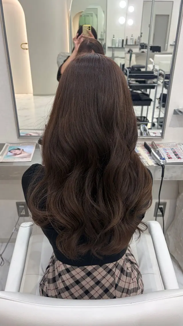 ロング カラー ヘアアレンジ ヘアカラー トリートメント かんな/カラーモデル 募集中🪽‪/表参道のヘアスタイル