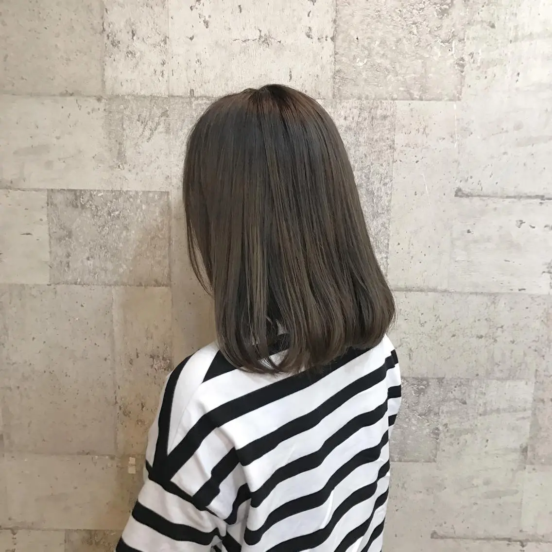 ショート カラー アッシュ ダブルカラー インナーカラー/天神 ブリーチ/吉田のヘアスタイル