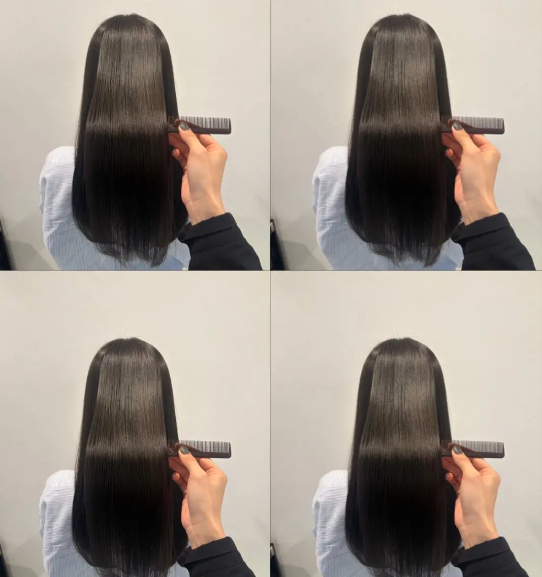 【🤩ミニモ限定🤩】髪質改善艶髪ストレート➕業界最高峰トリートメントの写真