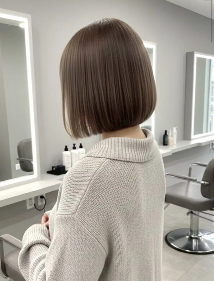 ✨モデル限定✨レディースボブカットモデル +1STEPトリートメント✂️🌷の写真
