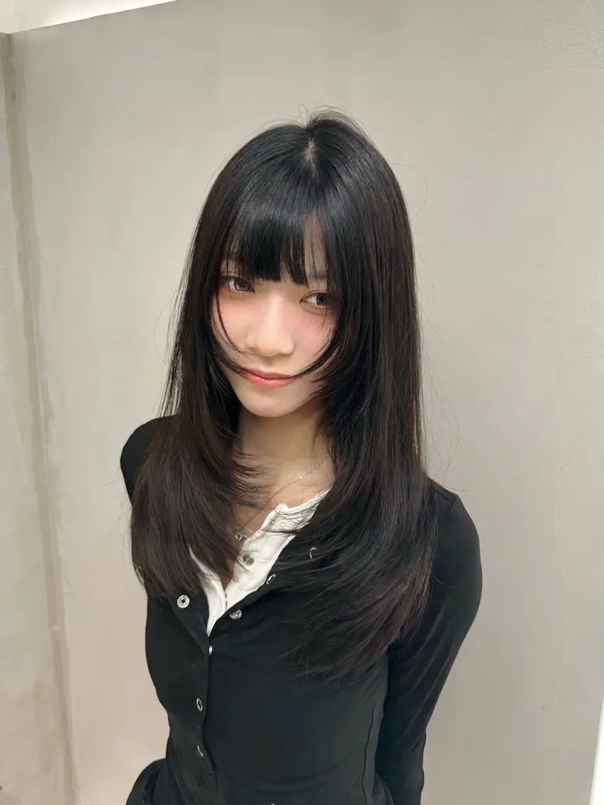 初めてのレイヤースタイルの写真