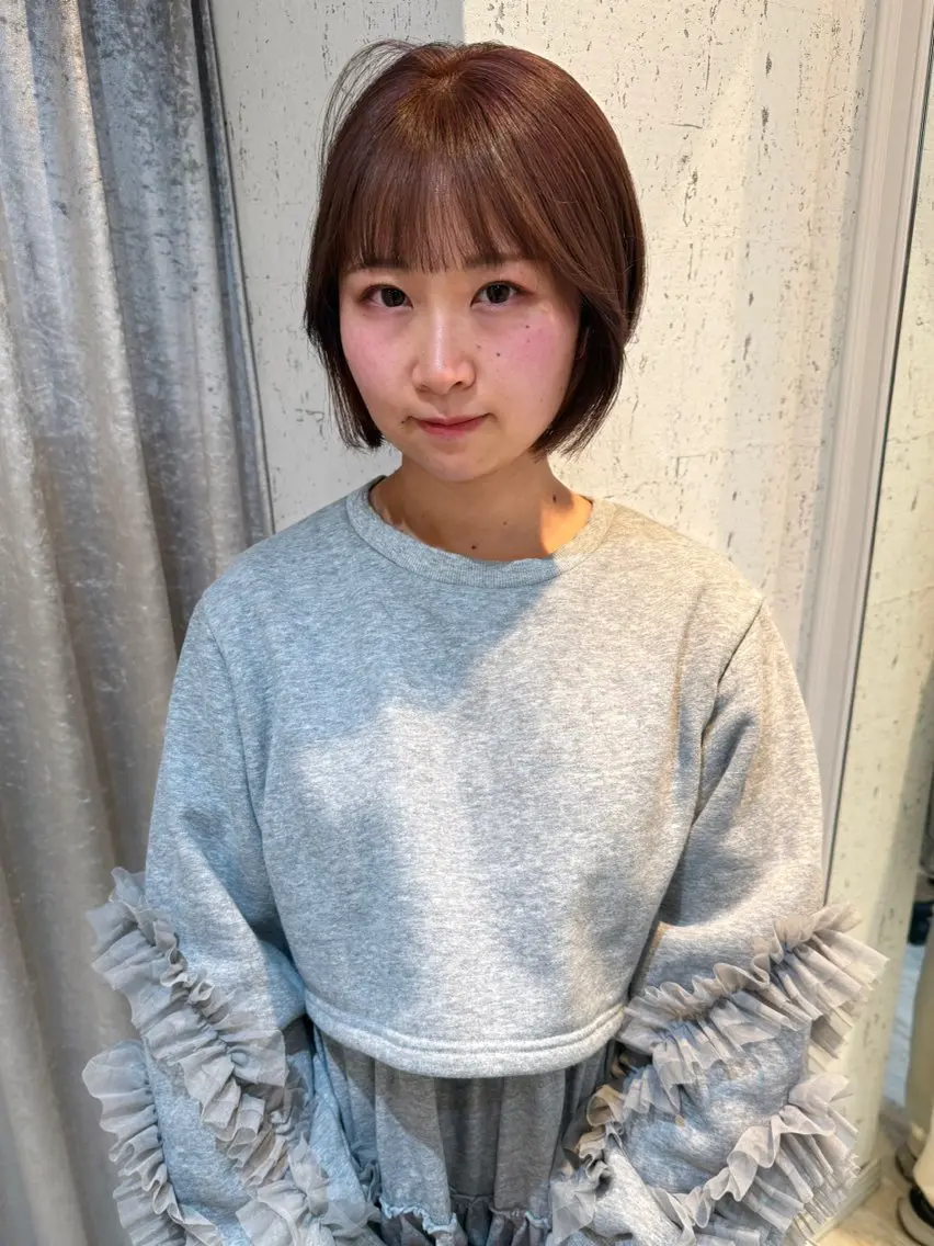 ショート カラー カット ヘアカラー トリートメント mai / linoah˚✧のヘアスタイル