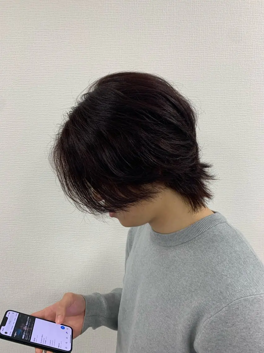 ミディアム カラー パーマ メンズ ⚡️お値段以上⚡️ RYUKIのヘアスタイル