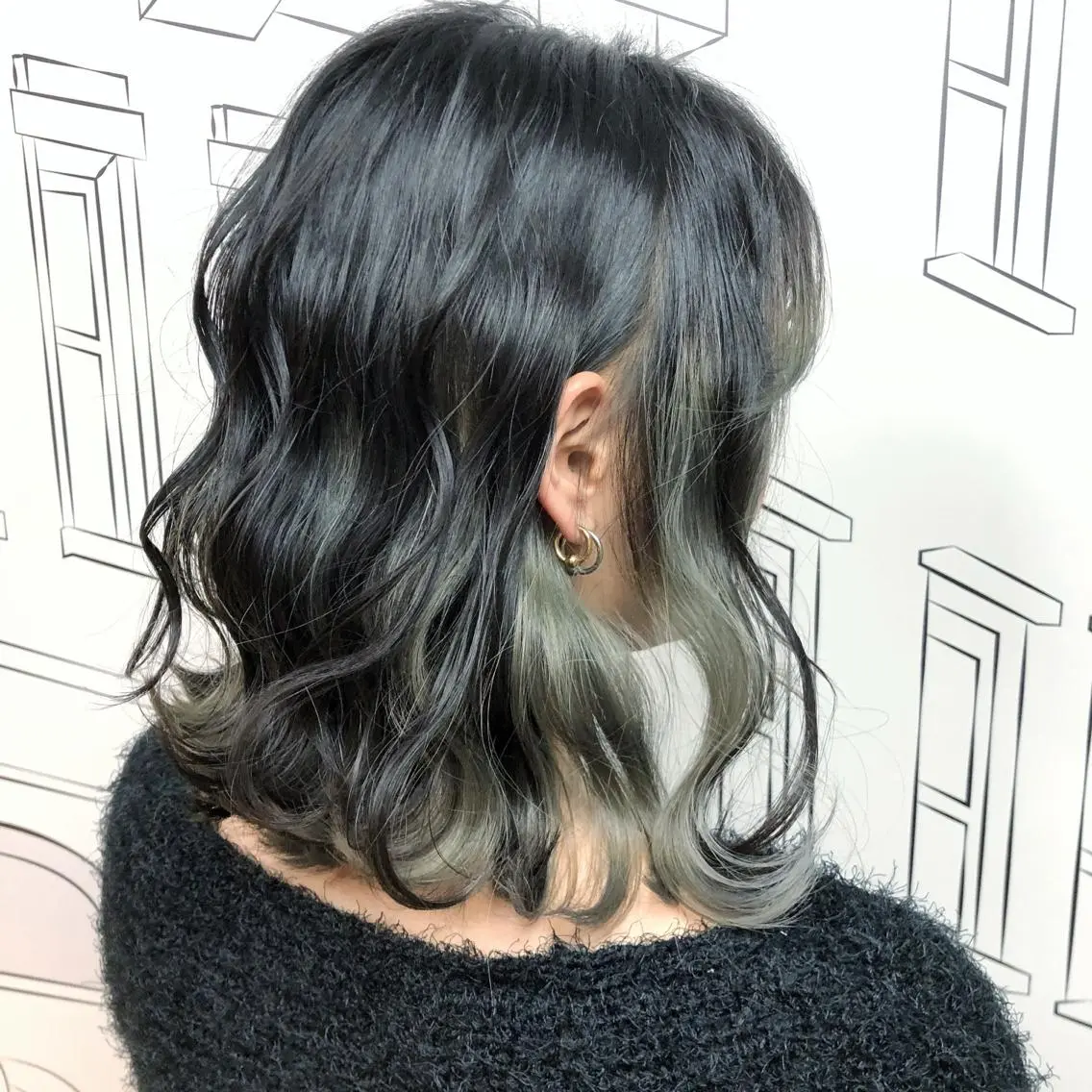 ミディアム レイヤー⭐️カラー ⭐️平川雅史のヘアスタイル
