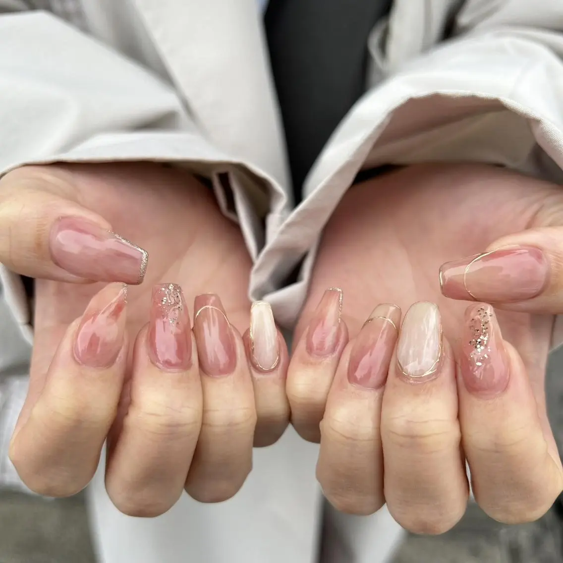 ネイル ハンドネイル Linea-Link YUMIのマツエク・マツパデザイン